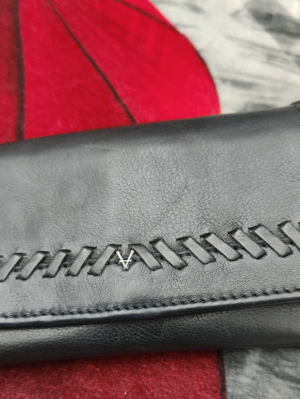Vilenca Black Leather Wallet